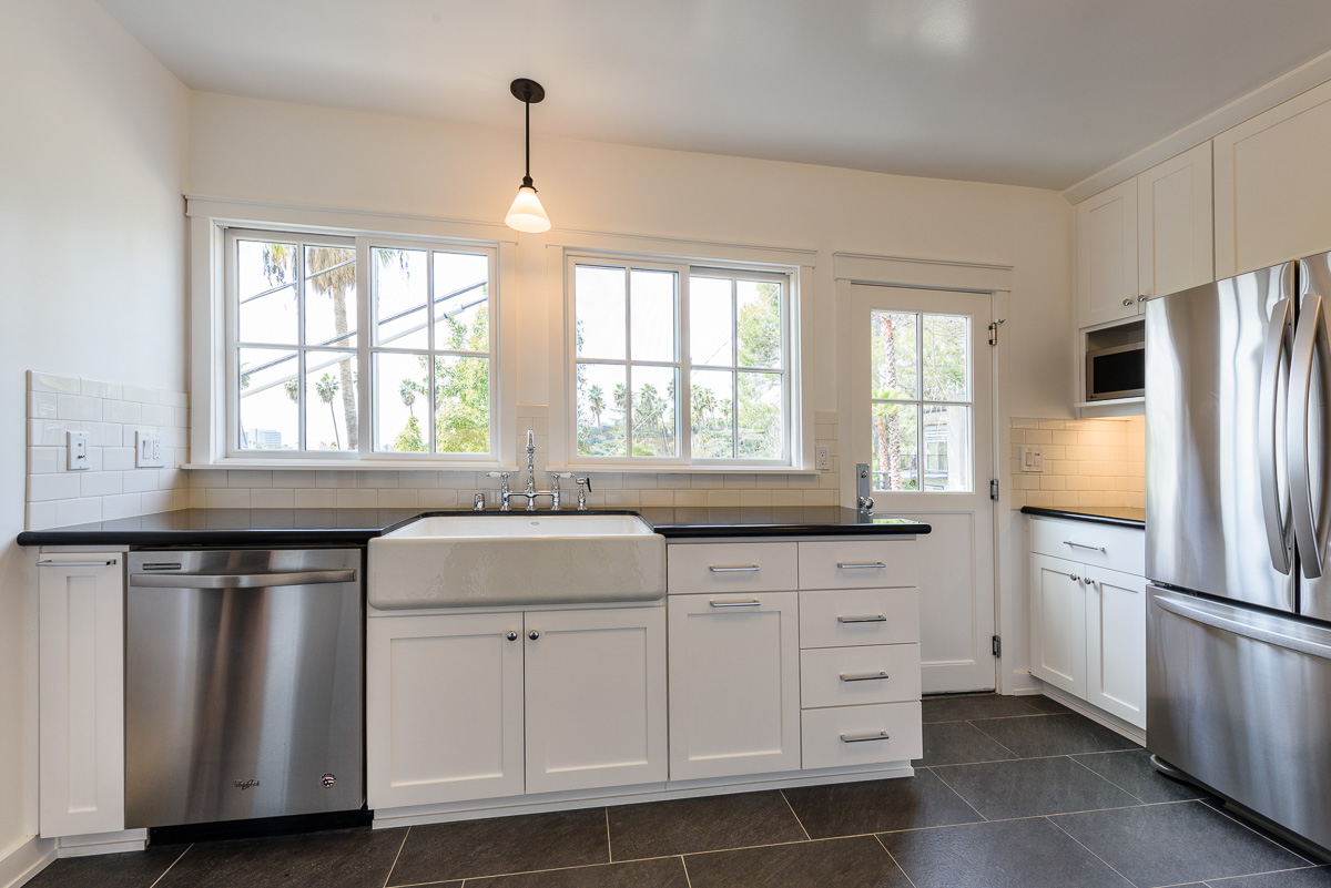  Custom Kitchen Cabinets, Dishwasher and Butler sink 