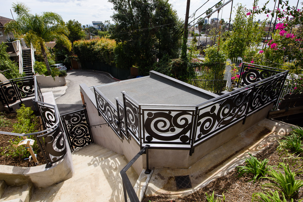  Unique artisan metalwork thoughout property 